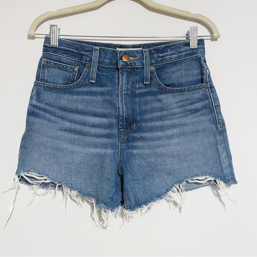 Madewell - The Perfect Jean Short Medium Wash